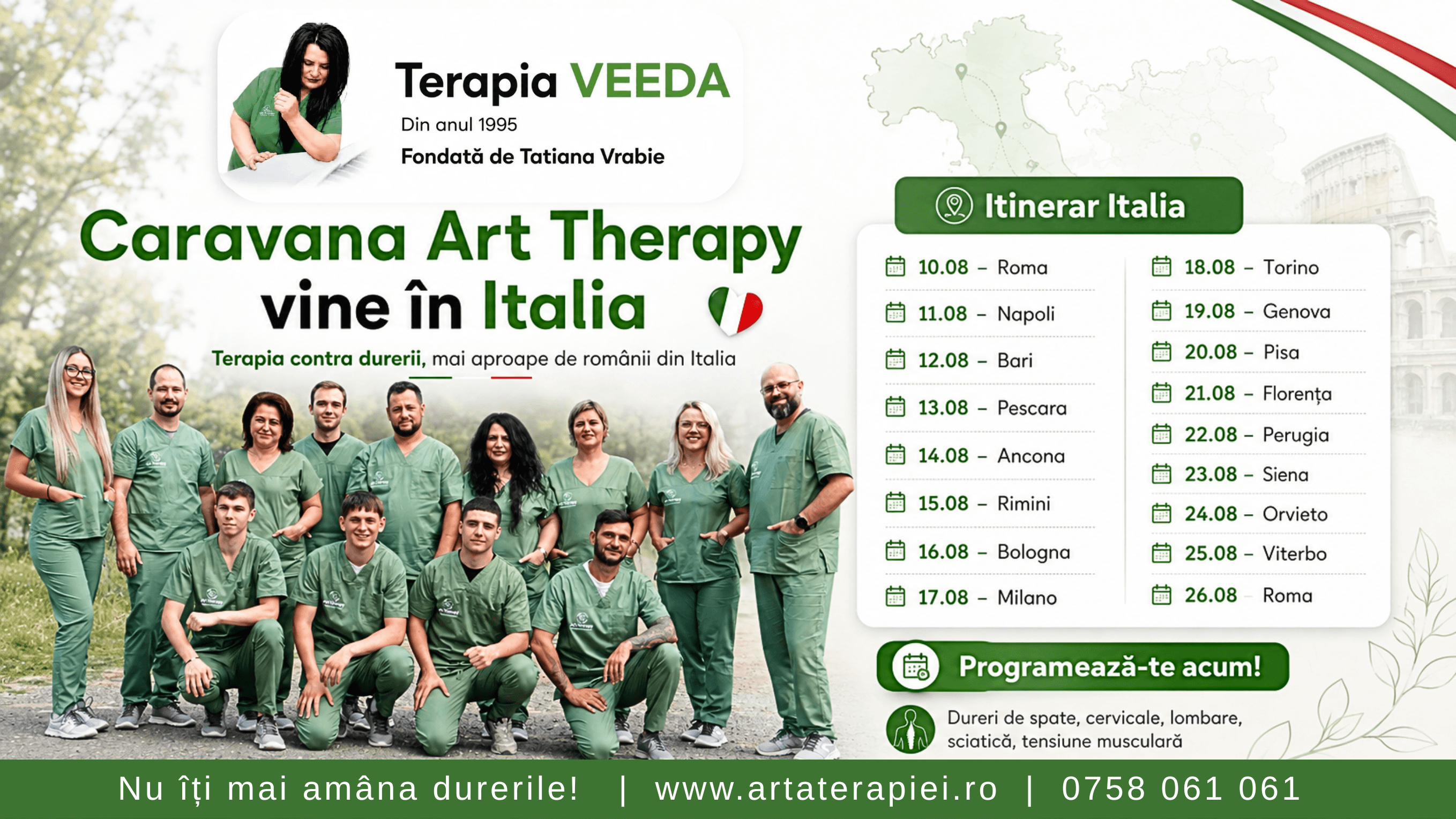 Italia, Caravana Art Therapy ajunge curând!