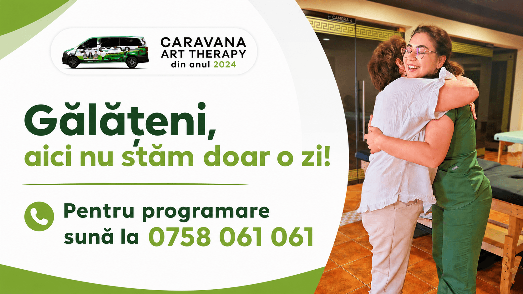 Dragi gălățeni, aici nu suntem în trecere. De aproape un deceniu, Art Therapy înseamnă Galați