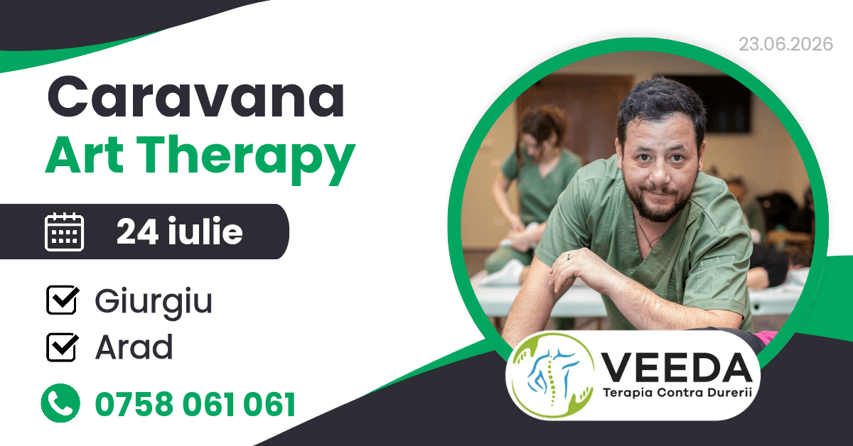  Caravana Art Therapy ajunge pe 24 iulie în Giurgiu și Arad