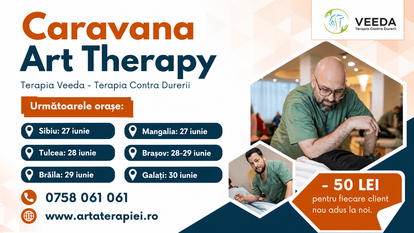 Caravana Art Therapy ajunge în noi orașe!