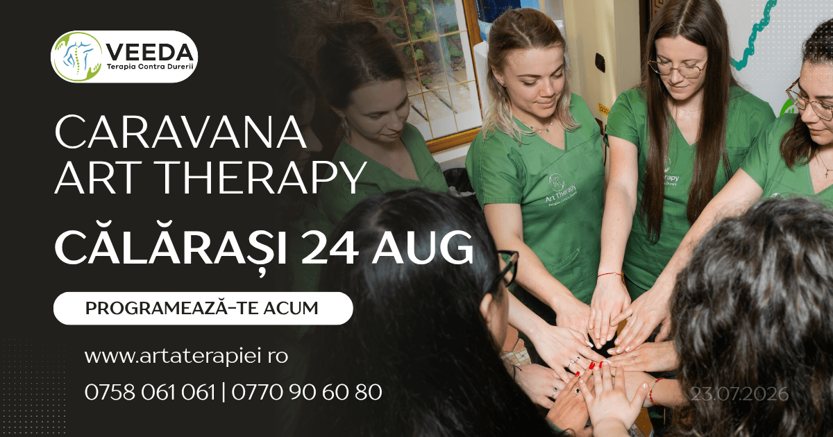 Călărași, Caravana Art Therapy ajunge în orașul tău!