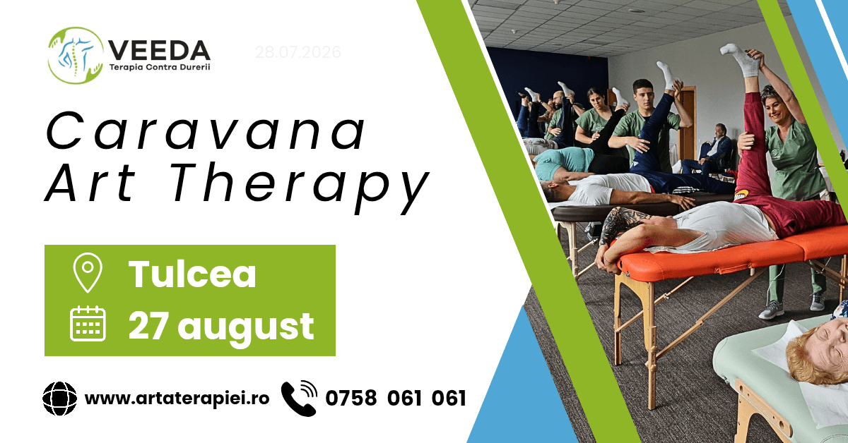 Caravana Art Therapy ajunge în Tulcea pe 27 august!