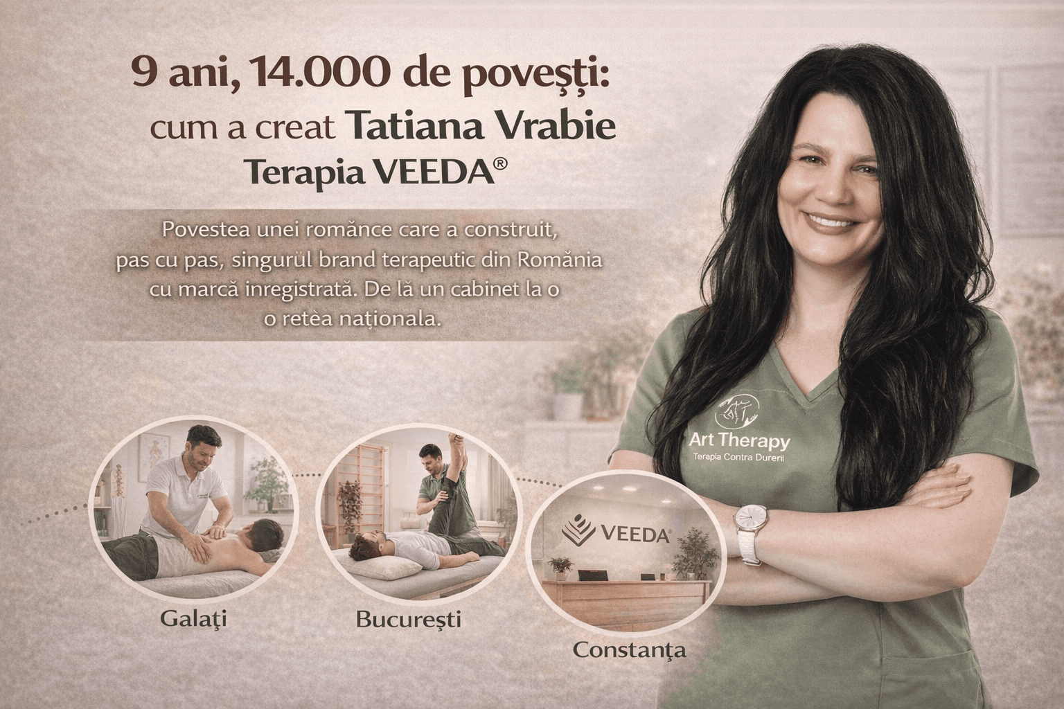 9 ani, 14.000 de povești: cum a creat Tatiana Vrabie Terapia VEEDA®
