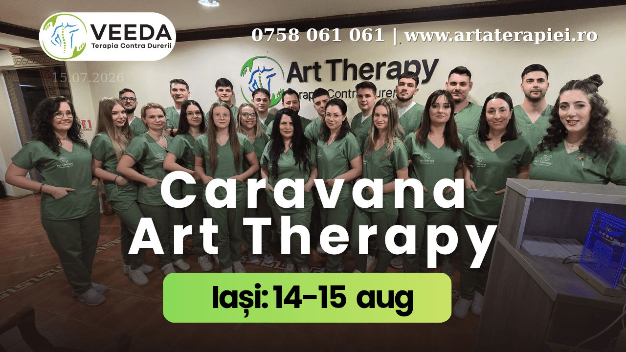 Caravana Art Therapy ajunge în Iași pe 14-15 august!