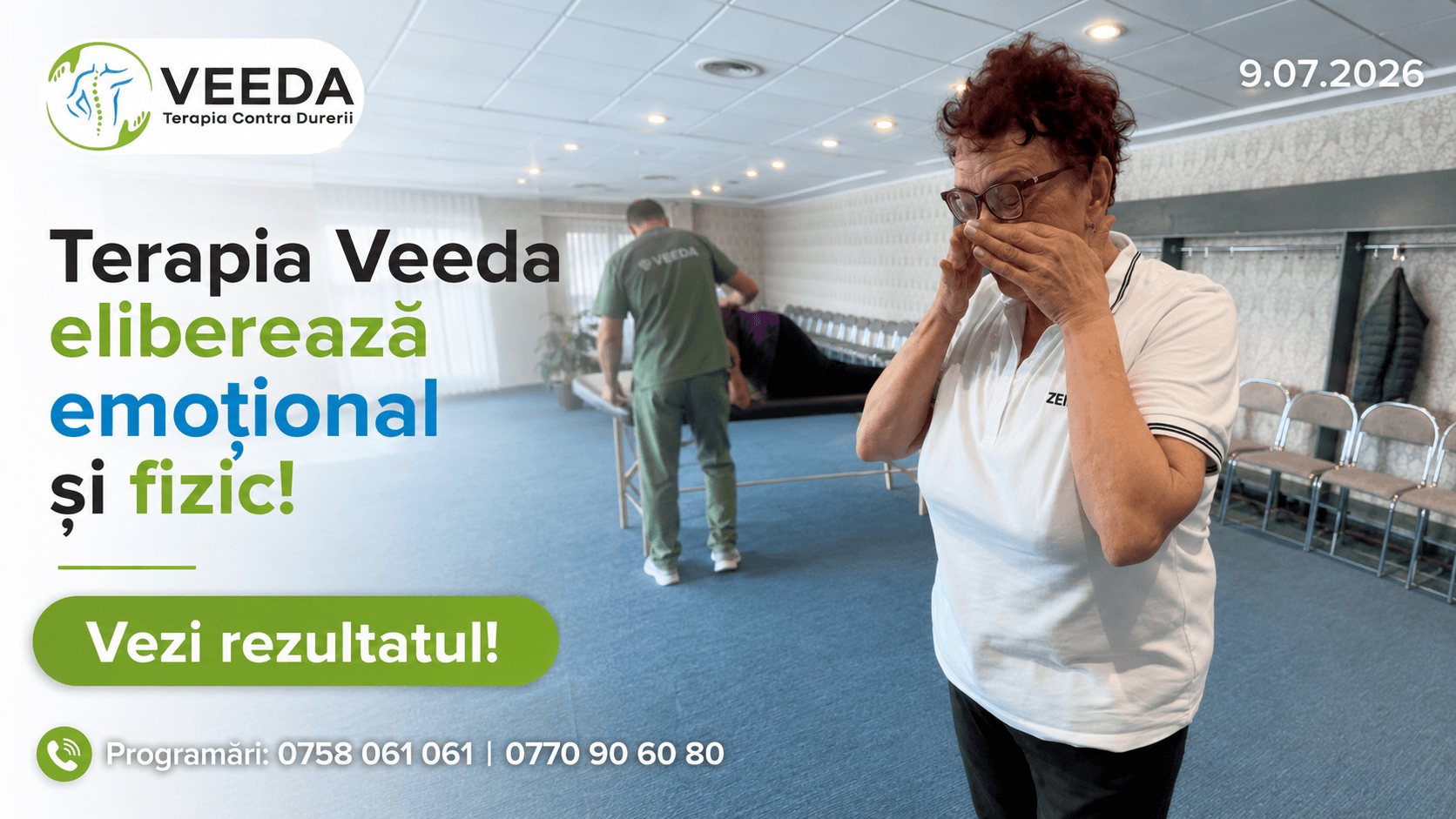 Terapia Veeda: eliberare fizică și emoțională!