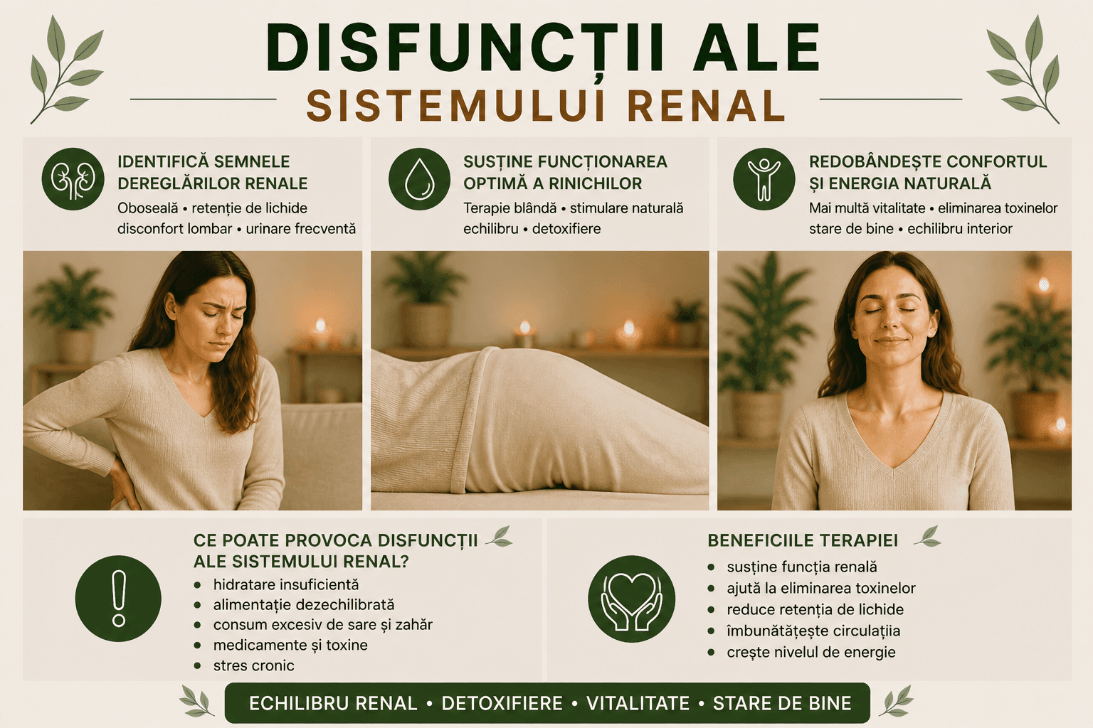 Disfuncții ale sistemului renal