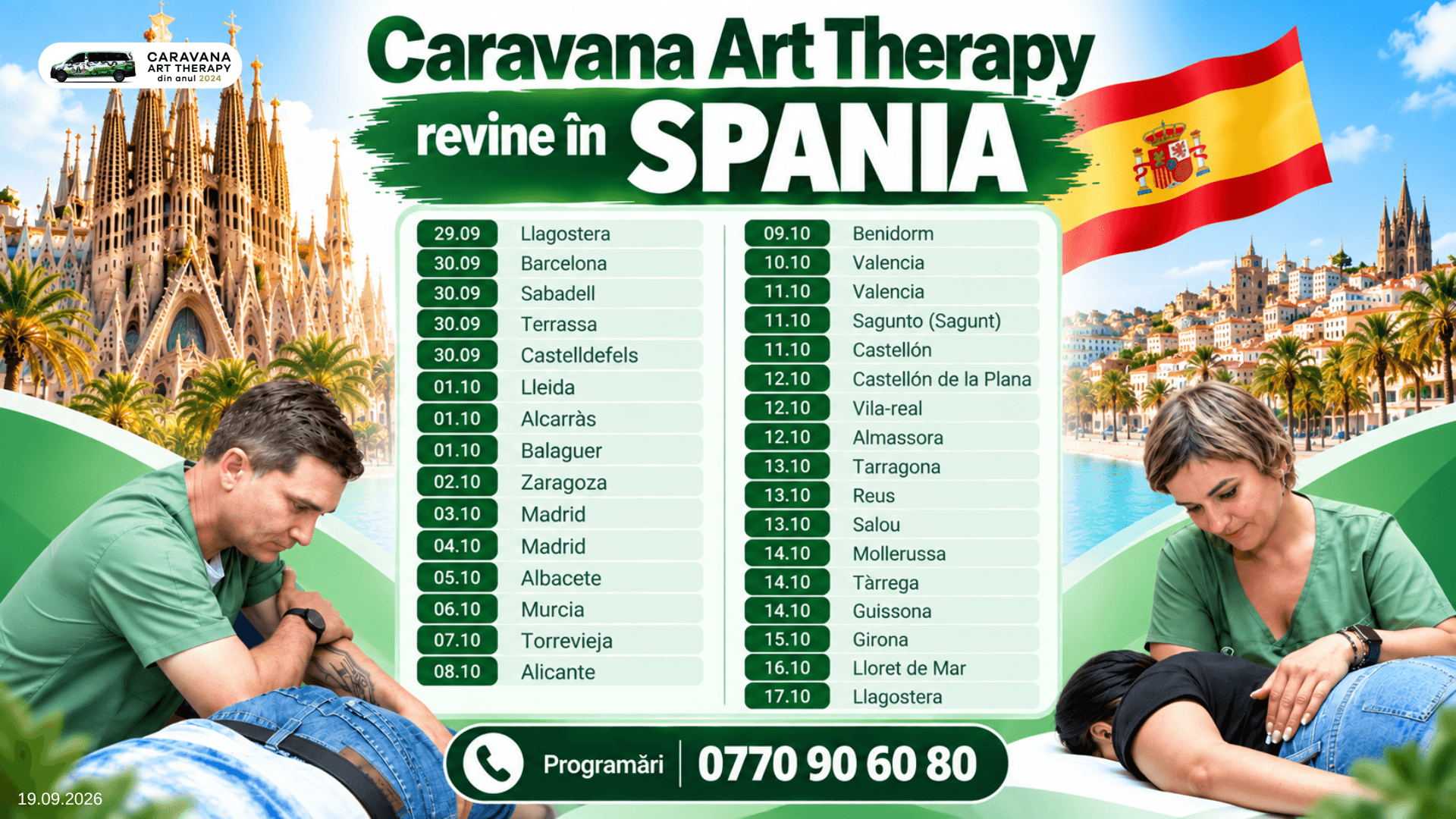 De la Llagostera la Barcelona, Madrid, Valencia și Girona: povestea unui traseu construit în jurul românilor din Spania